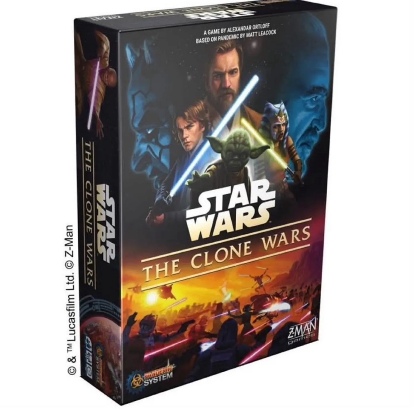 Star Wars: The Clone Wars Board Game Brand New Factory Sealed thumbnail