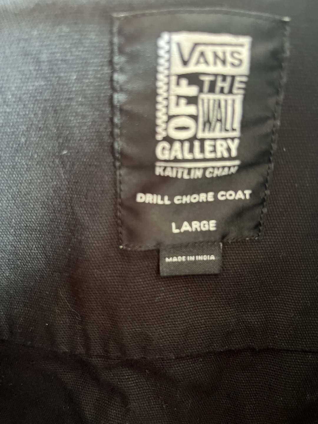 Vans Drill Chore Coat - Kaitlin Chan - Large - photo 2
