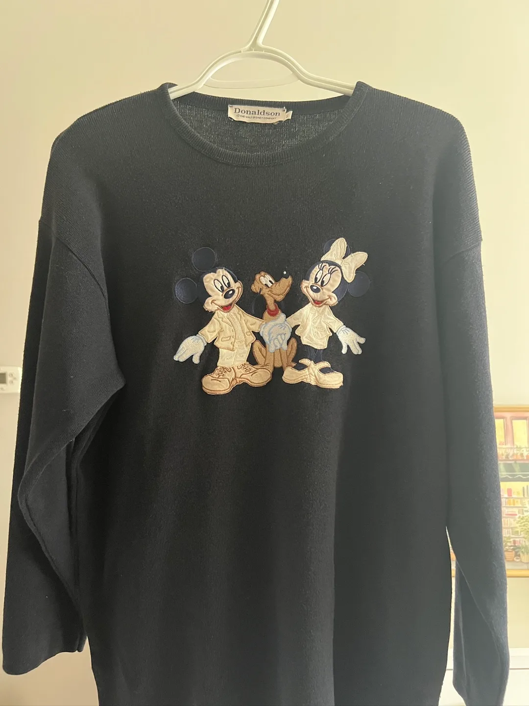 Rare Vintage Mickey & Minnie Disney Sweater thumbnail