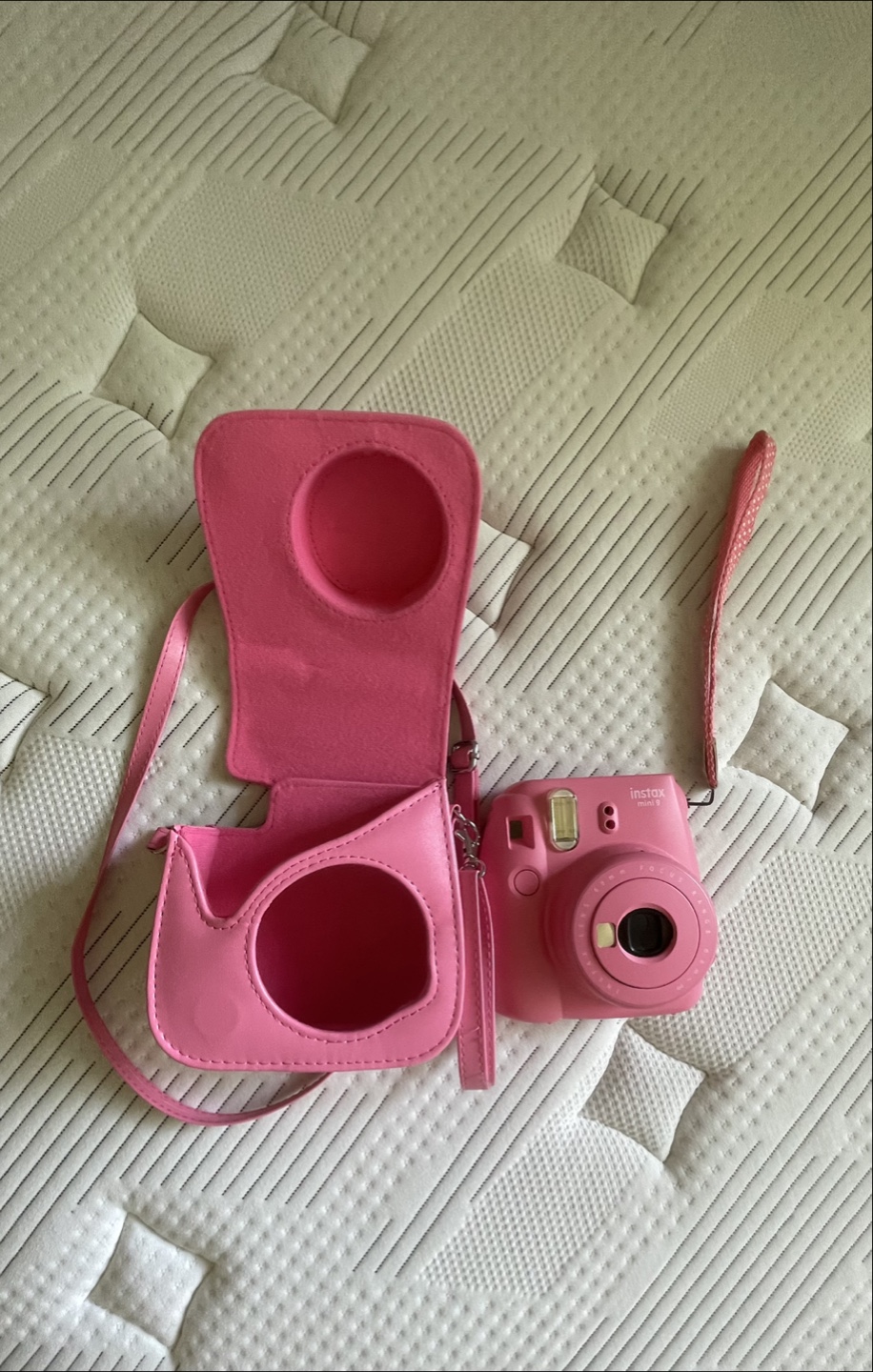 Pink Instax Mini 9 Camera with Case - photo 2