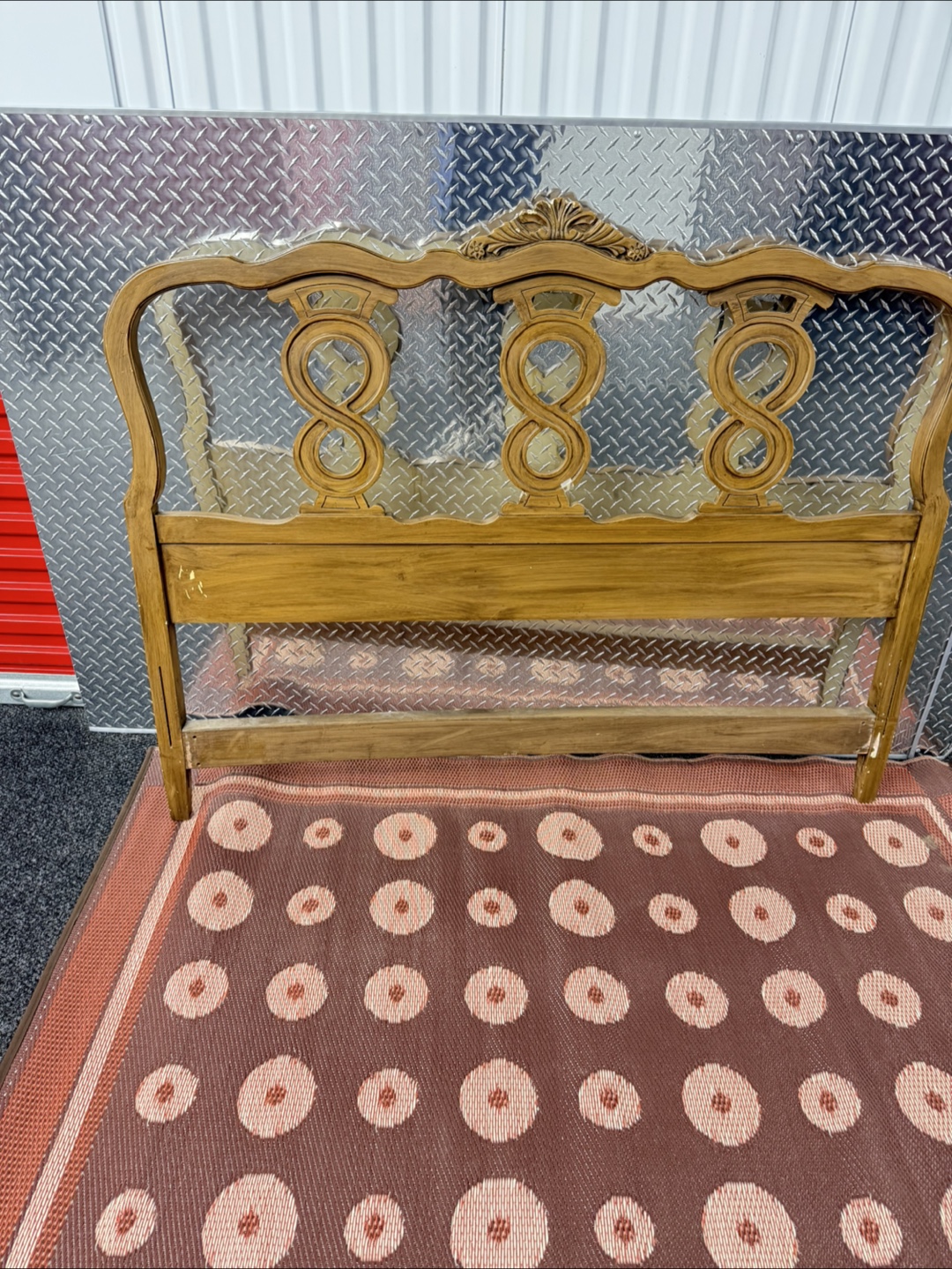 Vintage Wooden Headboard