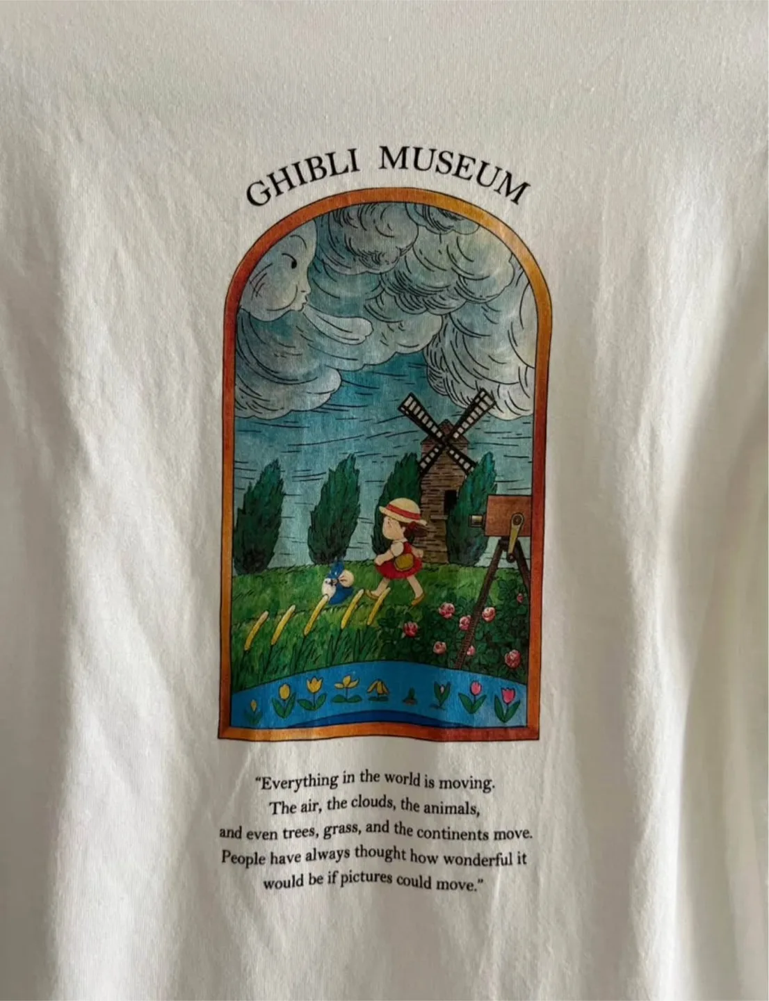 RARE Ghibli Museum Tee Size S thumbnail