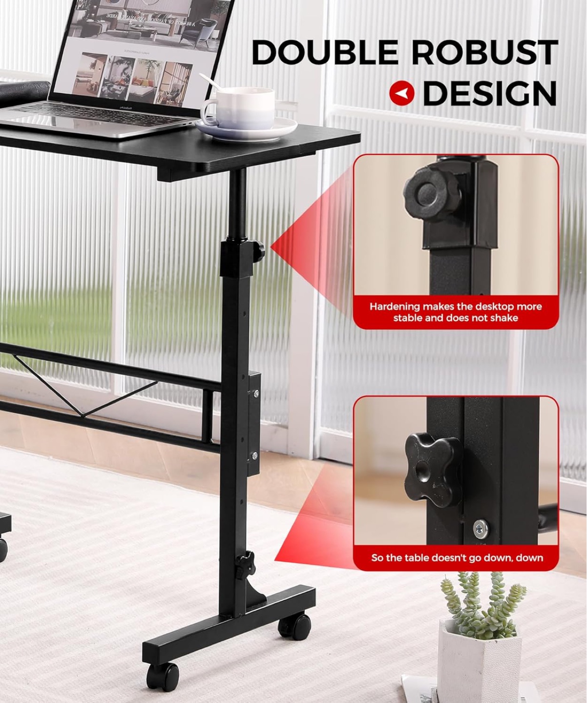 New - Standing Desk Adjustable Height 32 Inch - photo 4