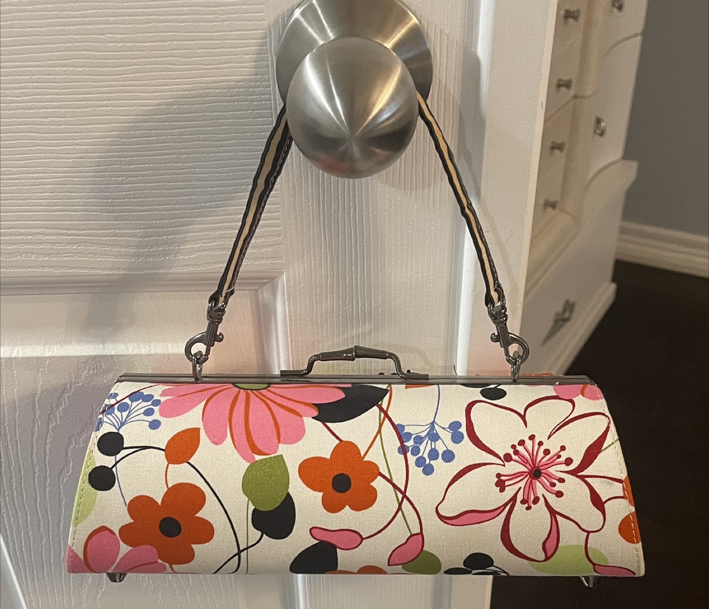 Floral Print Handbag - photo 2