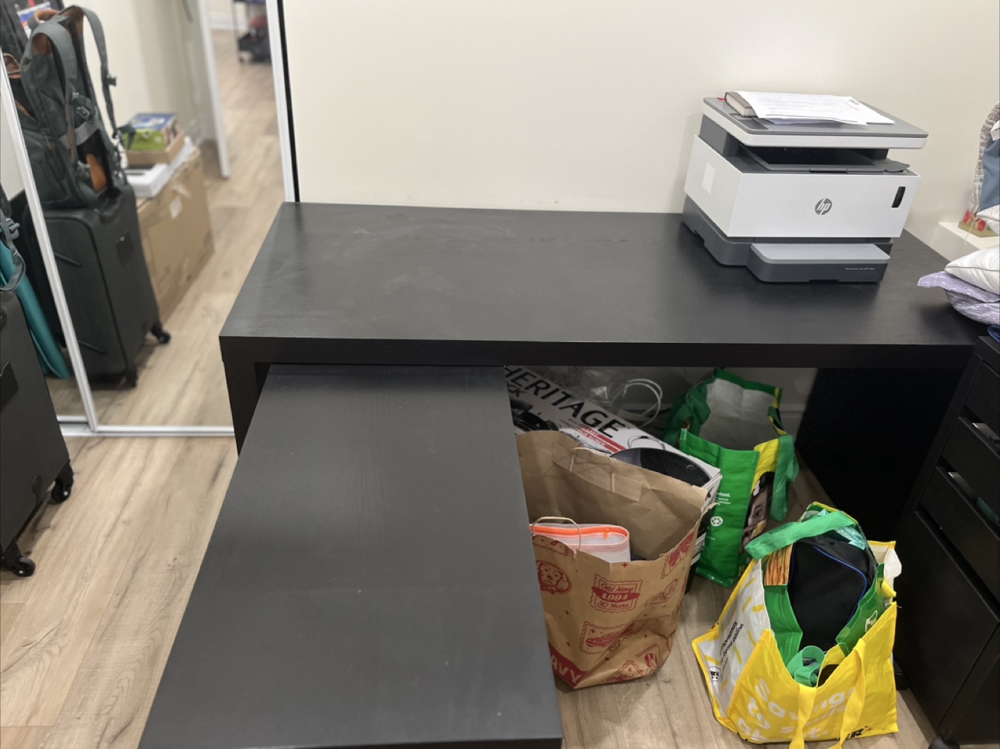 IKEA Desk with Pullout Extension - photo 3