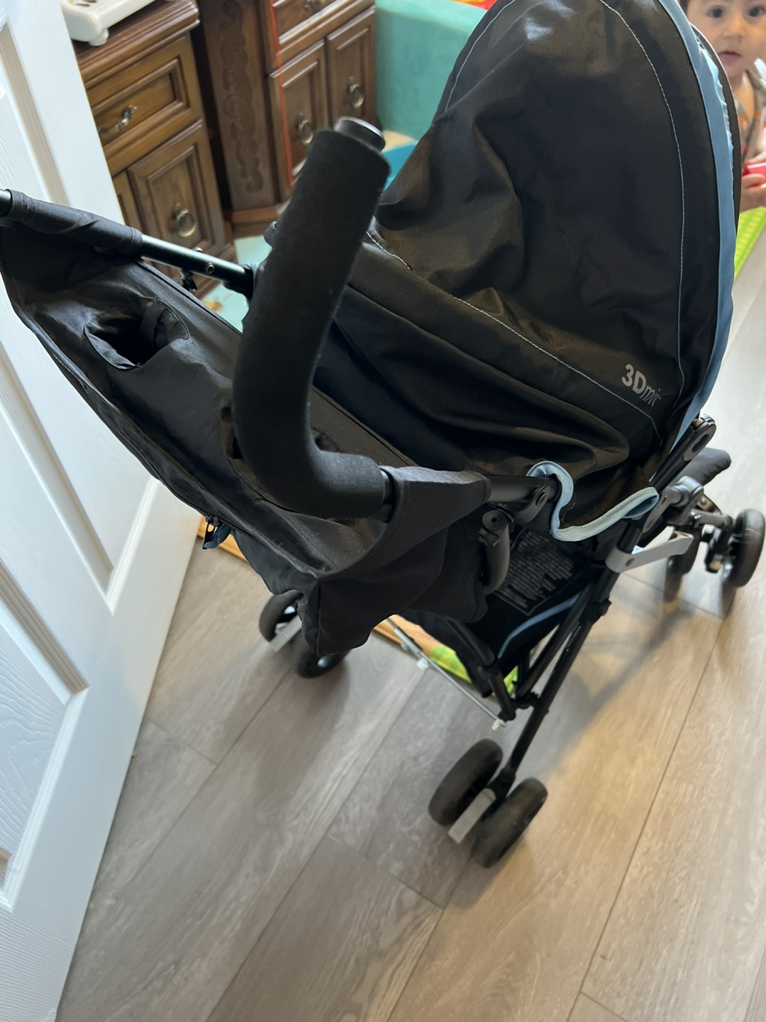 Summer 3D Mini Convenience Stroller - Black/Blue - photo 4