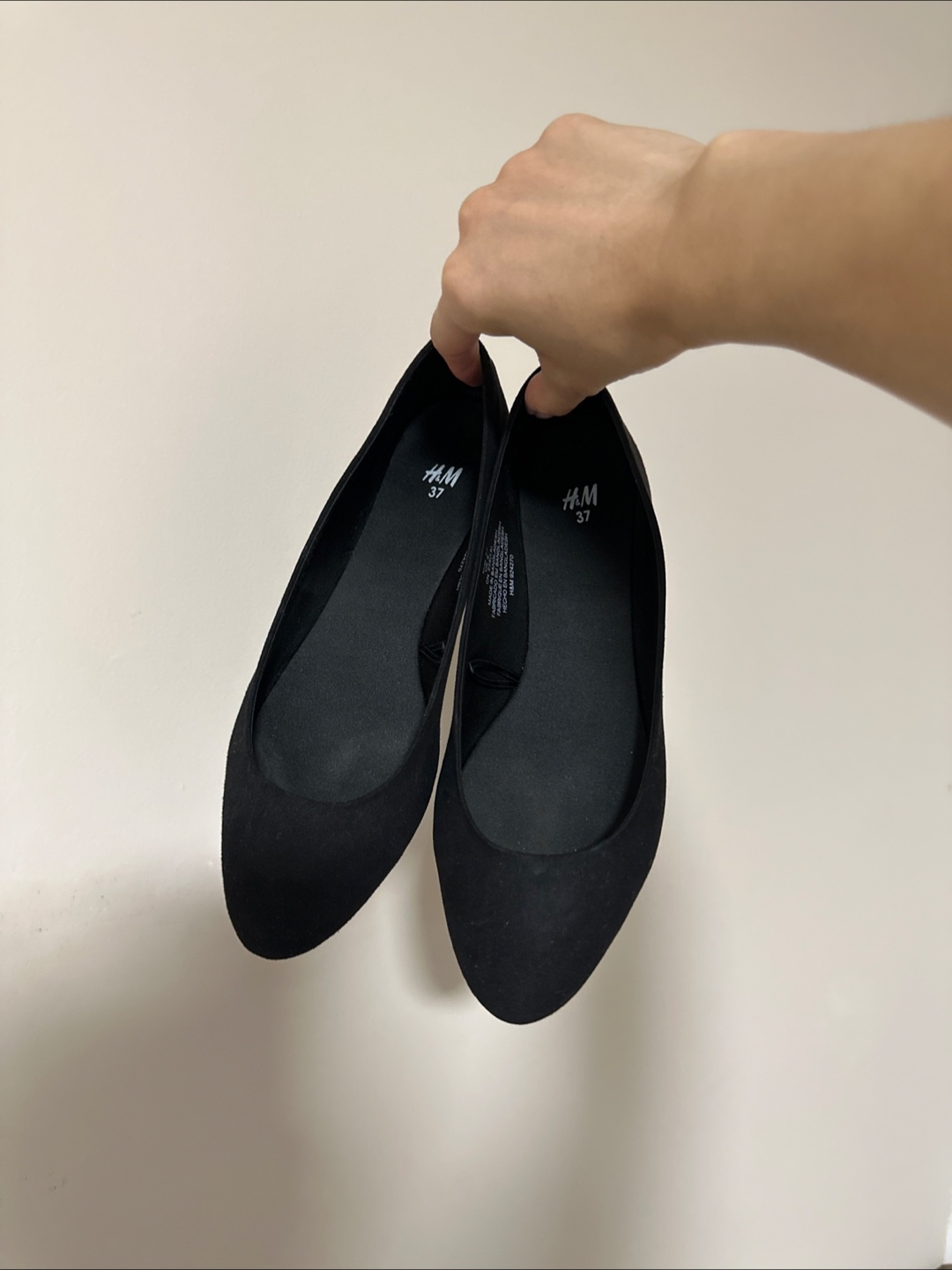 H&M Black Flats