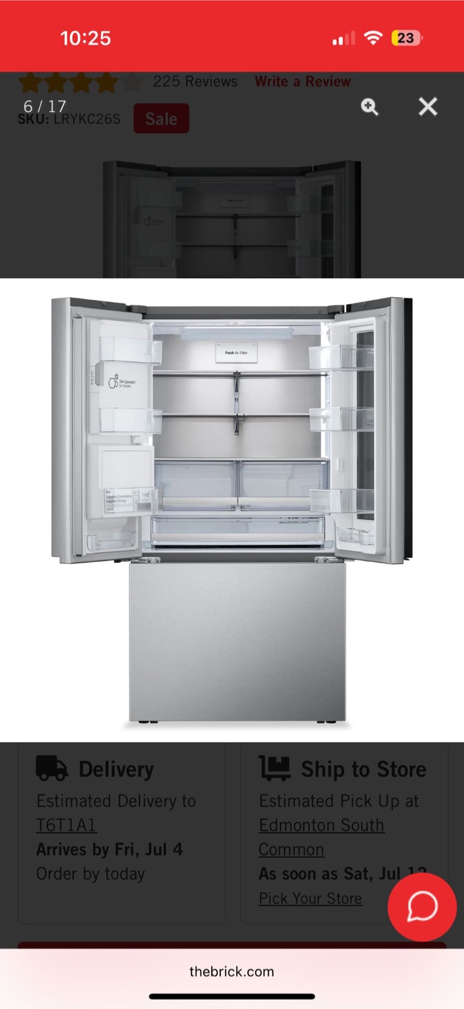 New LG French Door Refrigerator - photo 5