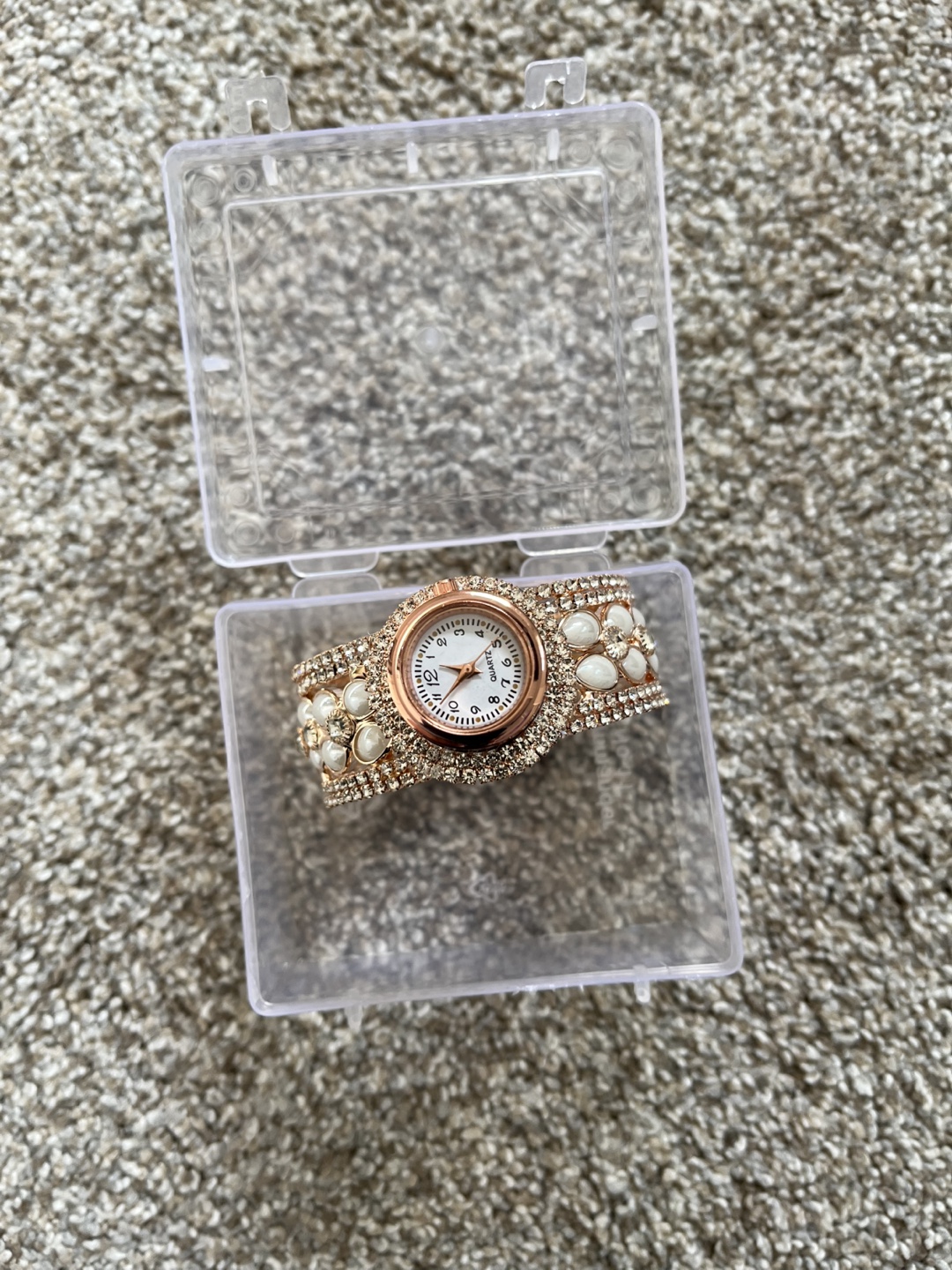 Rose Gold Tone Cuff Watch - photo 3