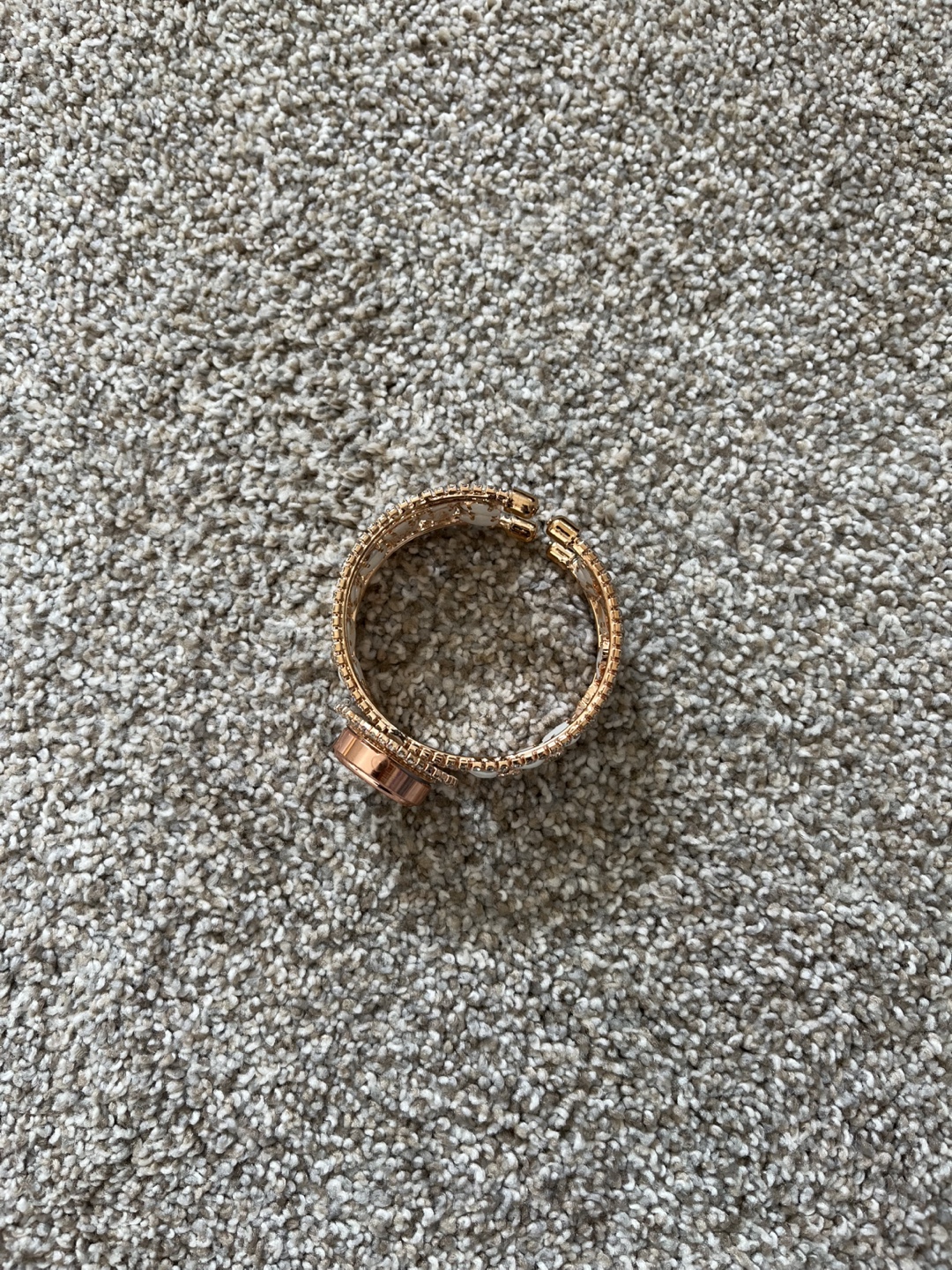 Rose Gold Tone Cuff Watch - photo 2