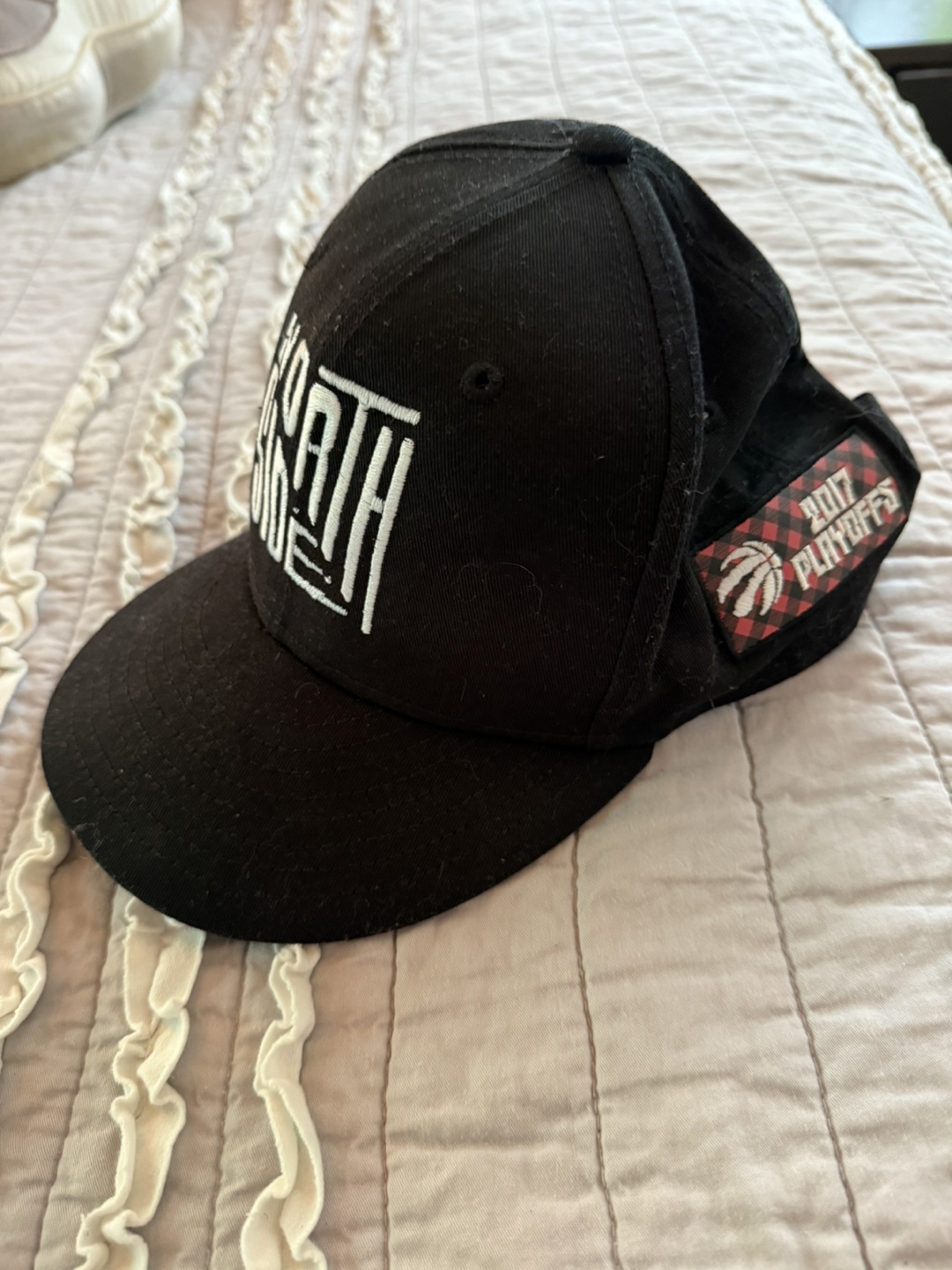 New North side Toronto Raptors playoff Hat