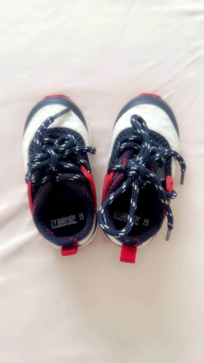 ZY Babyboy Size 19 Baby Shoes thumbnail