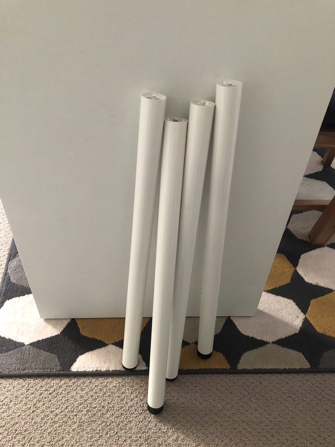IKEA Linnmon Table with Adils Legs
