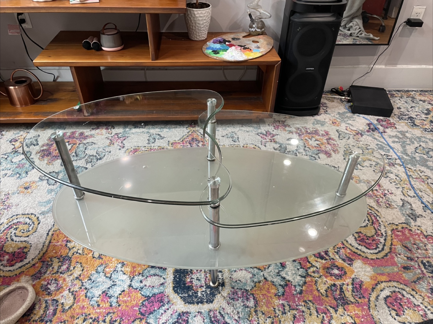 Glass Coffee Table - photo 2