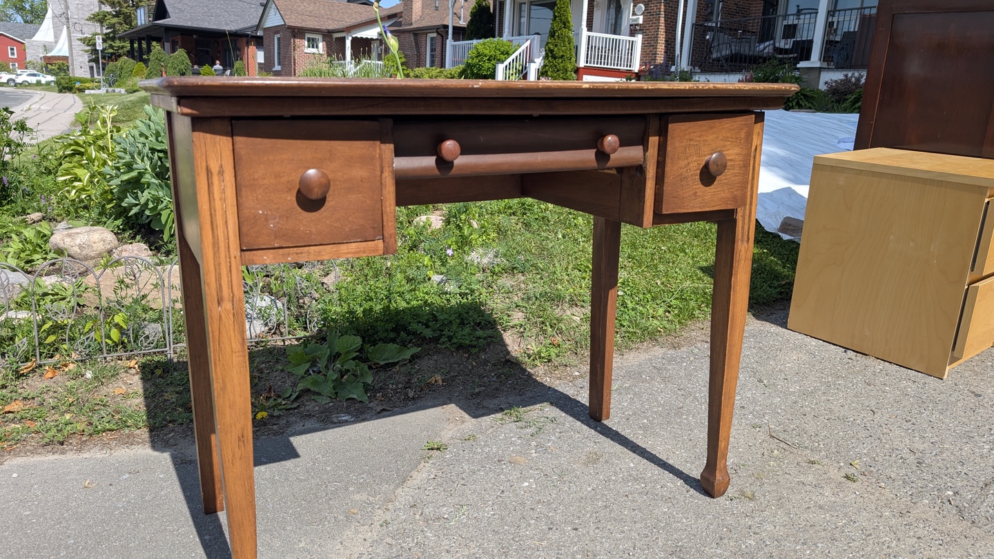 Vintage Wooden Desk