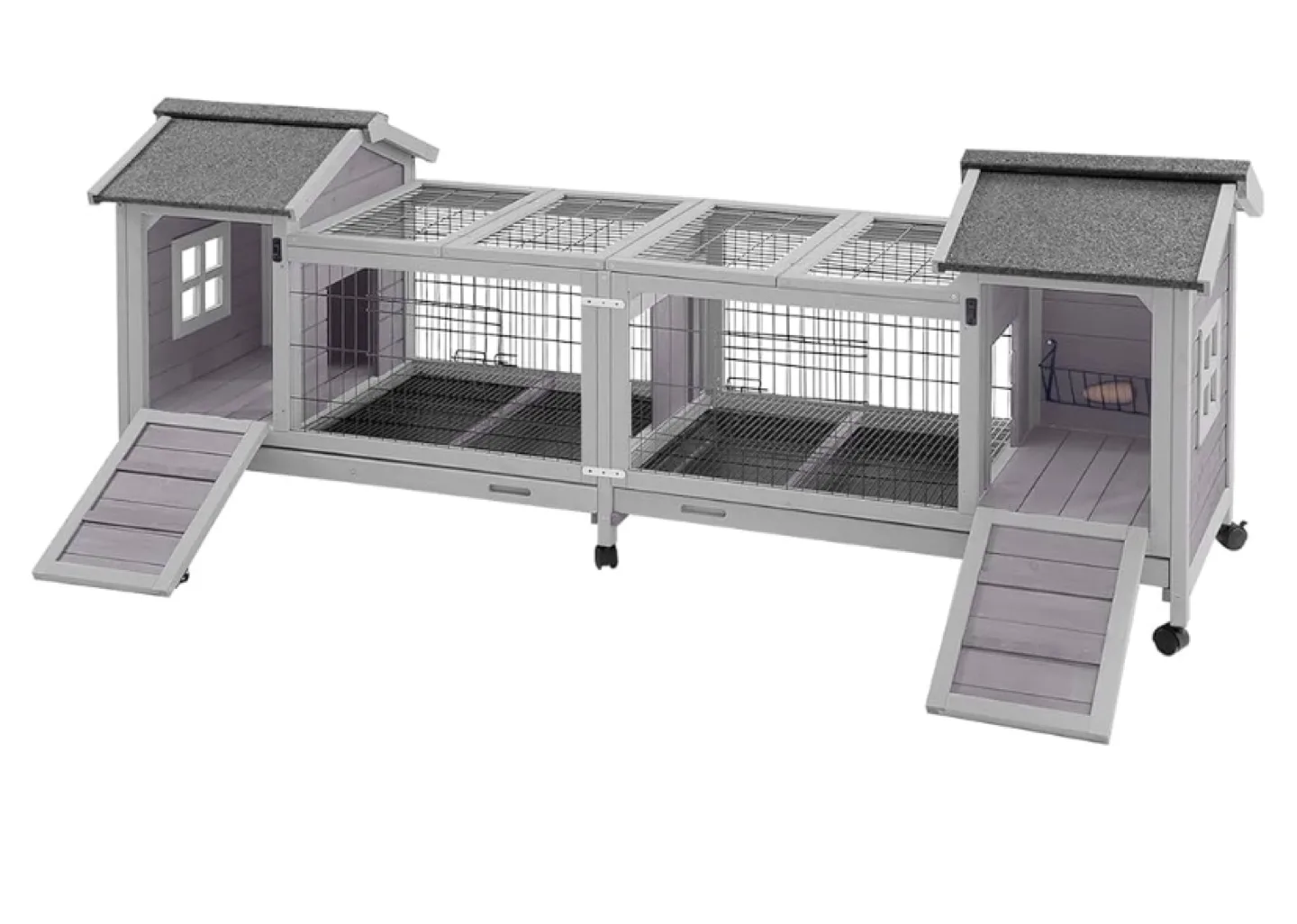 Pet Hutch – Brand New Outdoor/Indoor Cage on Wheels thumbnail