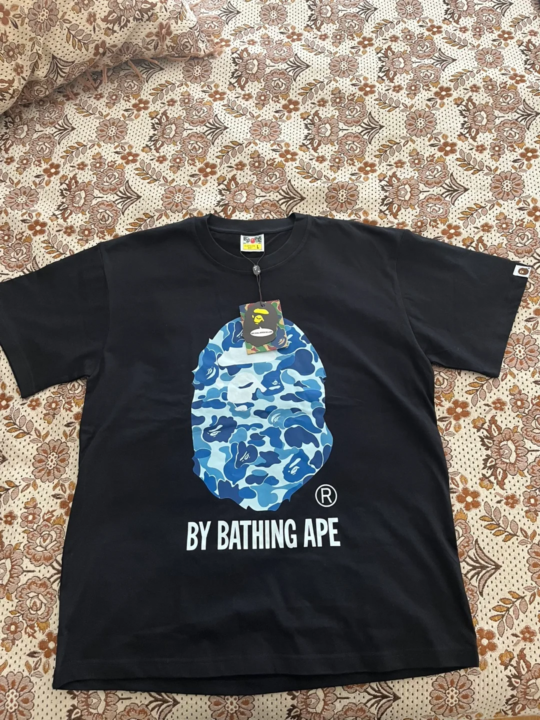 New A Bathing Ape (BAPE) Black T-Shirt - Size L thumbnail