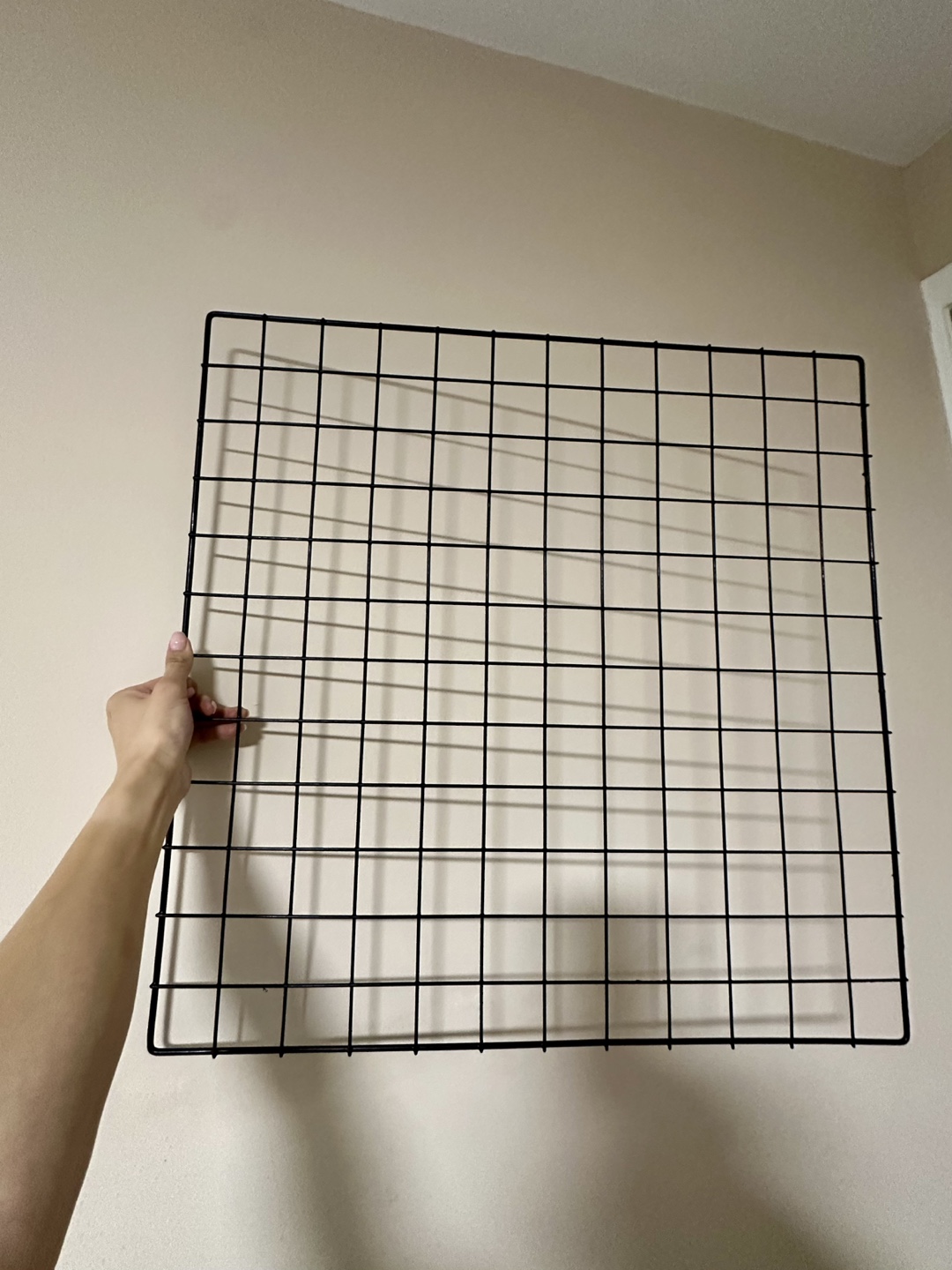 Black 12x12 Wire Photo Panels