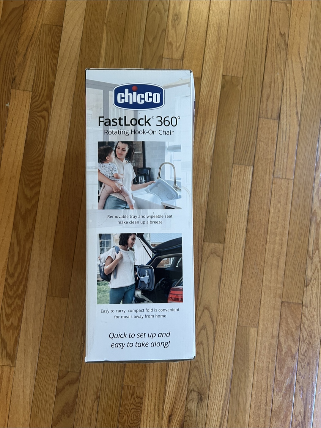 Unopened hook-on swivel high chair ($100 value!) - photo 5