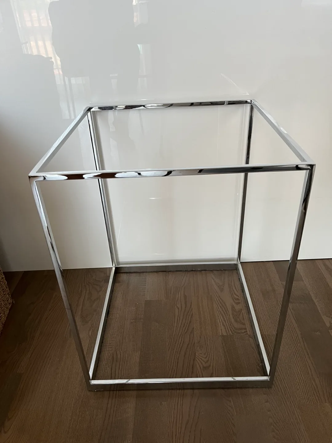 Chrome Metal Side Table Frame thumbnail
