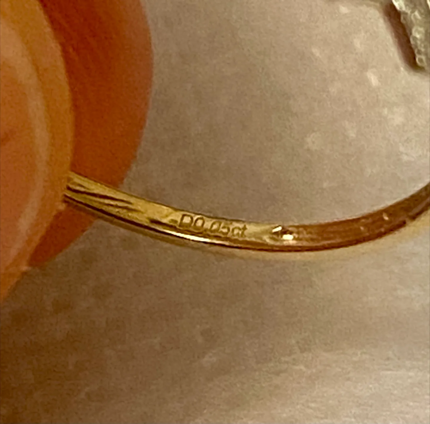 14K Gold Chevron Diamond Ring image indicator(6)