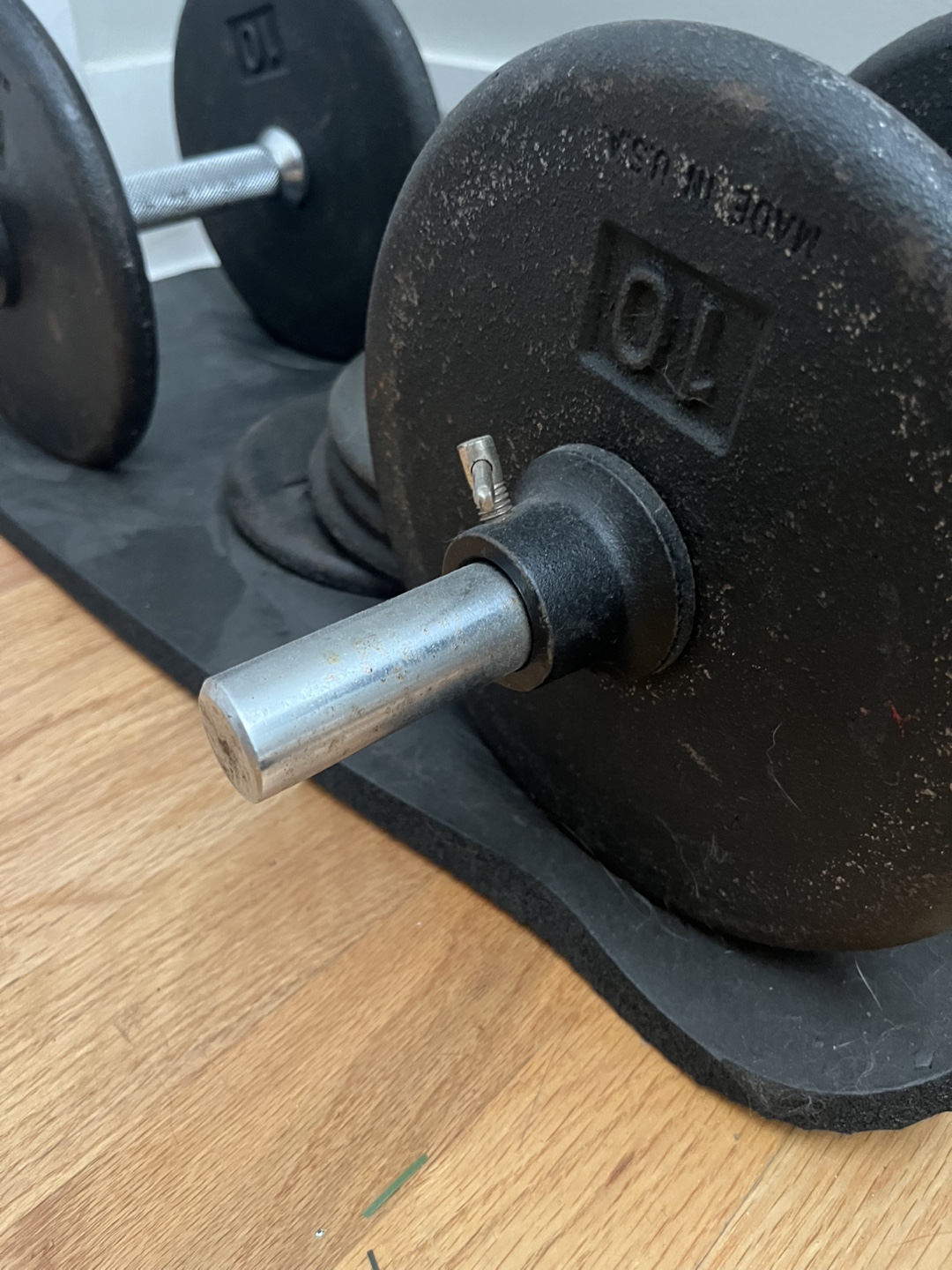 Dumbbell Set with Weights - adjustable - photo 2