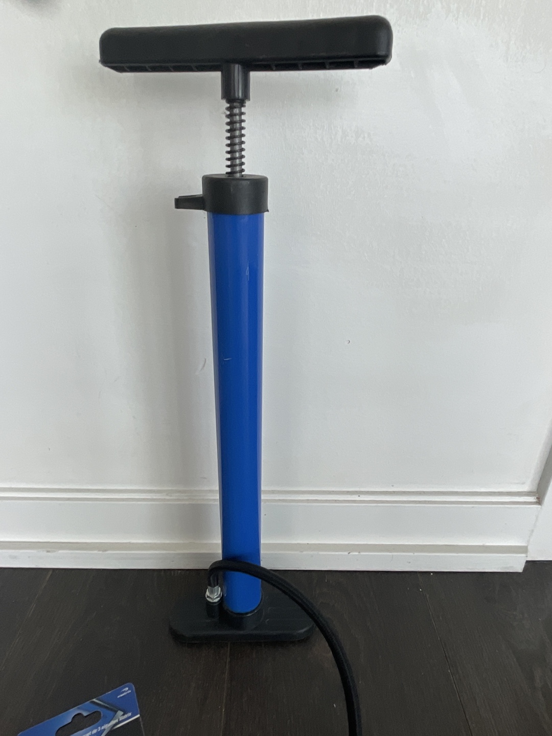 Blue Bike Pump With Needles - photo 3