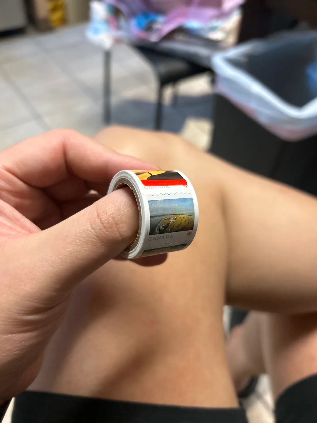 Roll of Canada Postage Stamps thumbnail