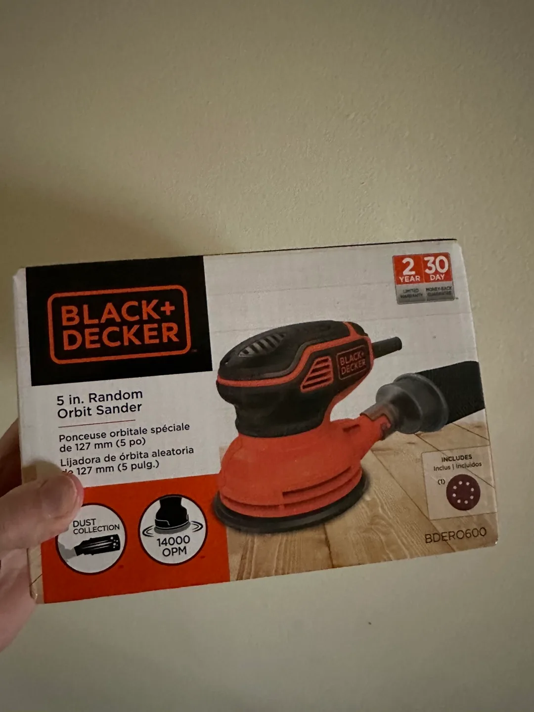 Black+Decker 5-in. Random Orbit Sander thumbnail