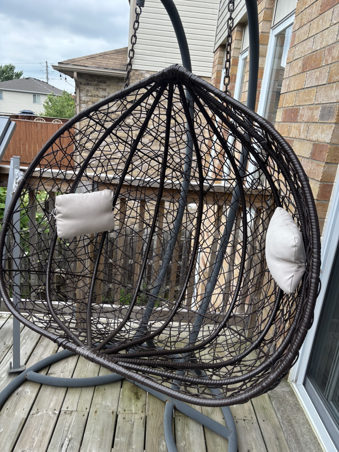 Hanging Egg Chair with Stand - photo 2