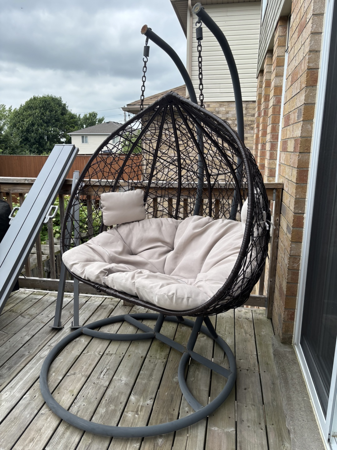 Hanging Egg Chair with Stand