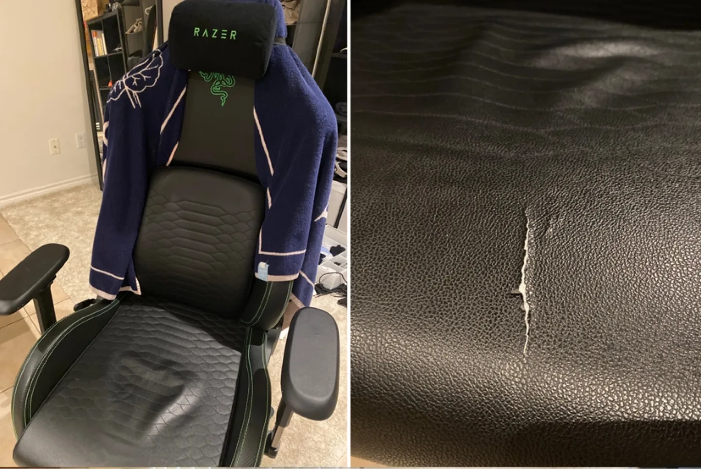 Razer Gaming Chair - Some Wear