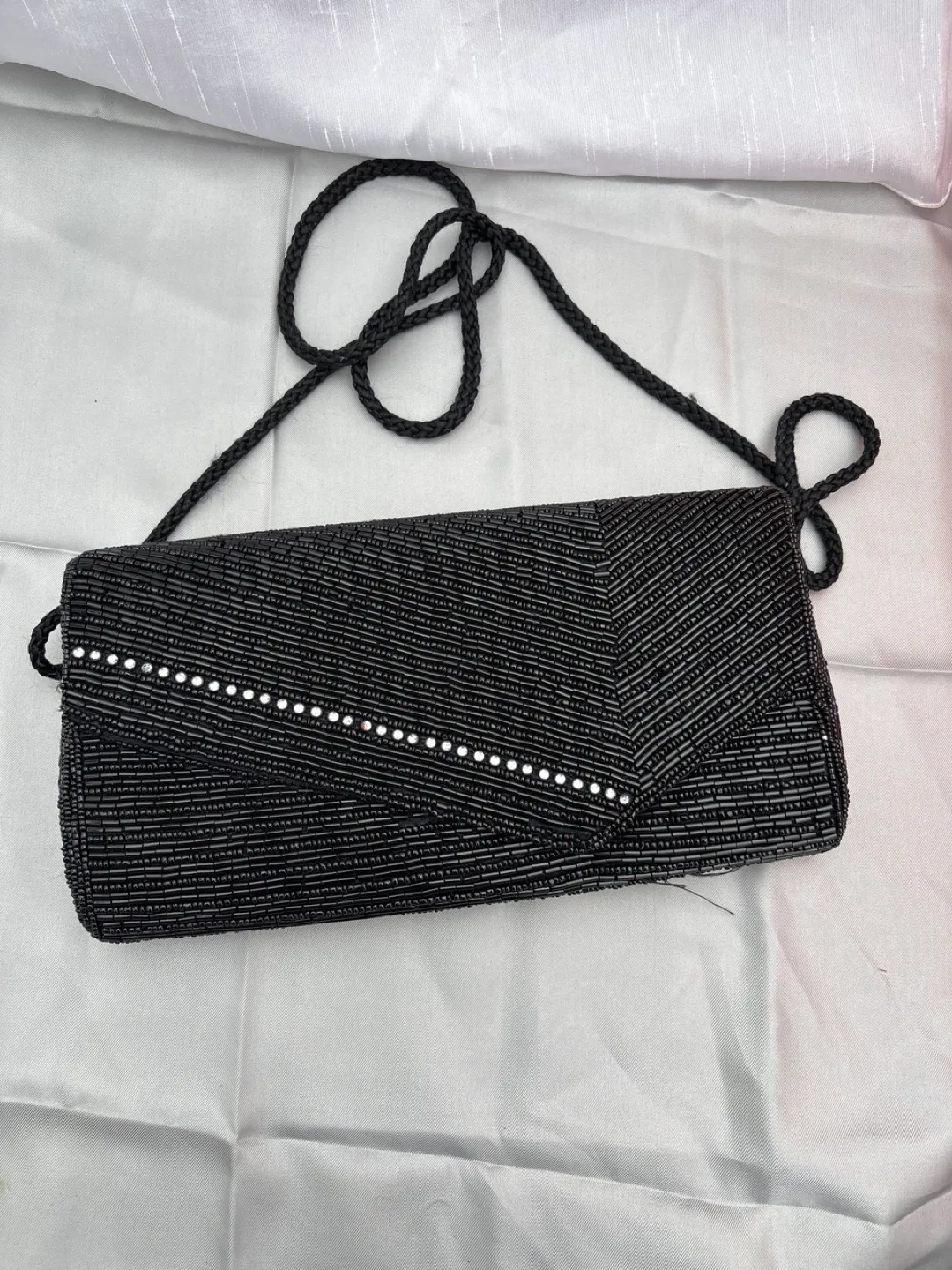 Black Beaded Evening Bag thumbnail