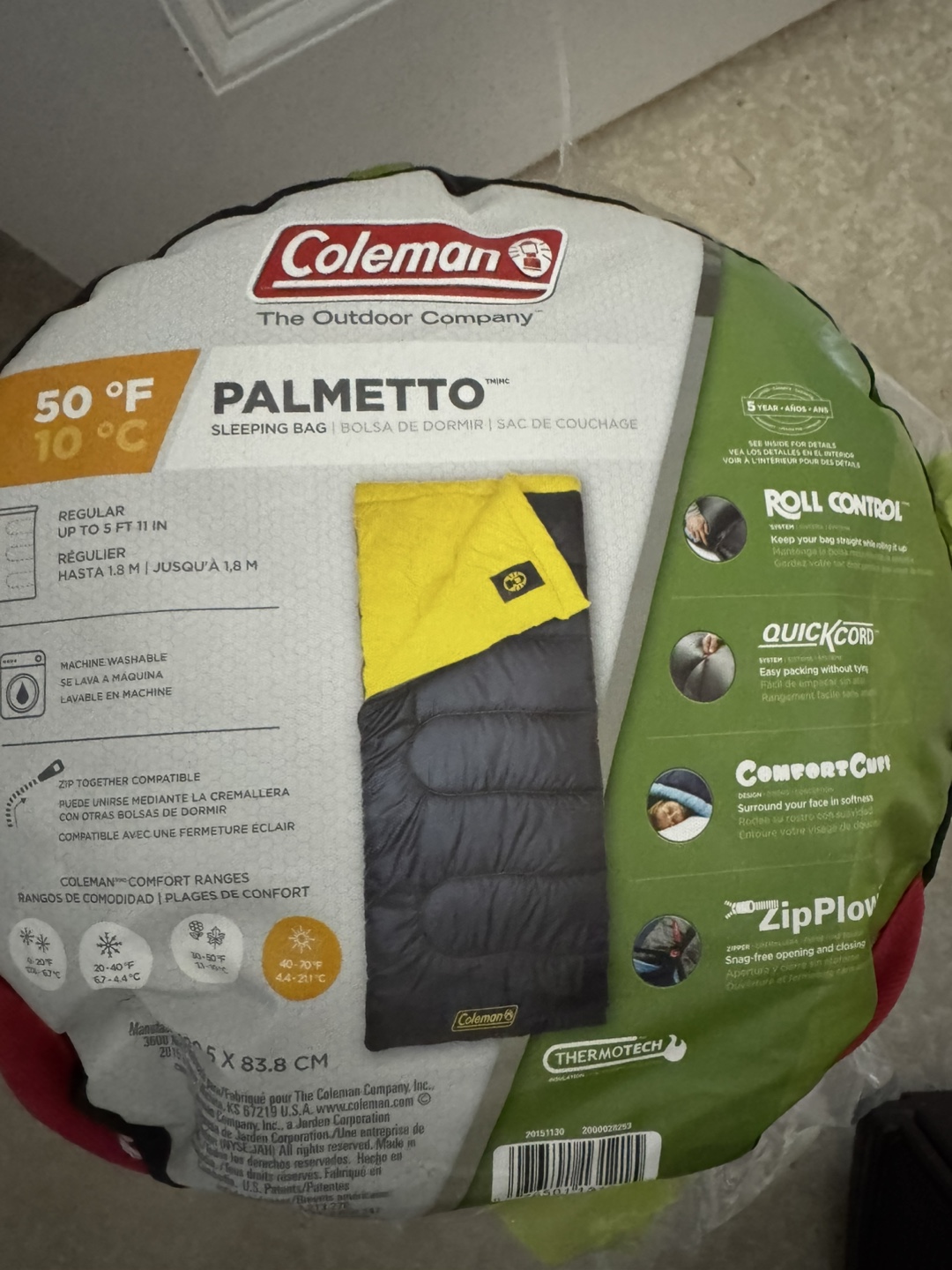 Coleman Palmetto Sleeping Bag