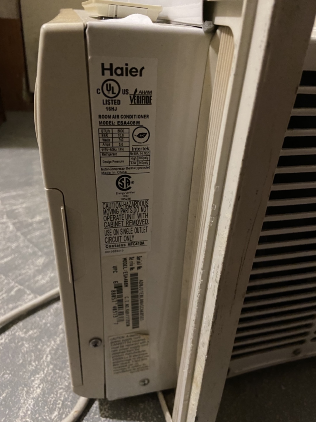 Haier Room Air Conditioner AC - photo 3