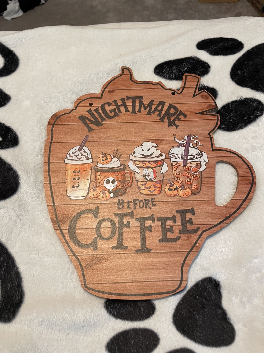 Nightmare Before Coffee Halloween Decor - photo 4