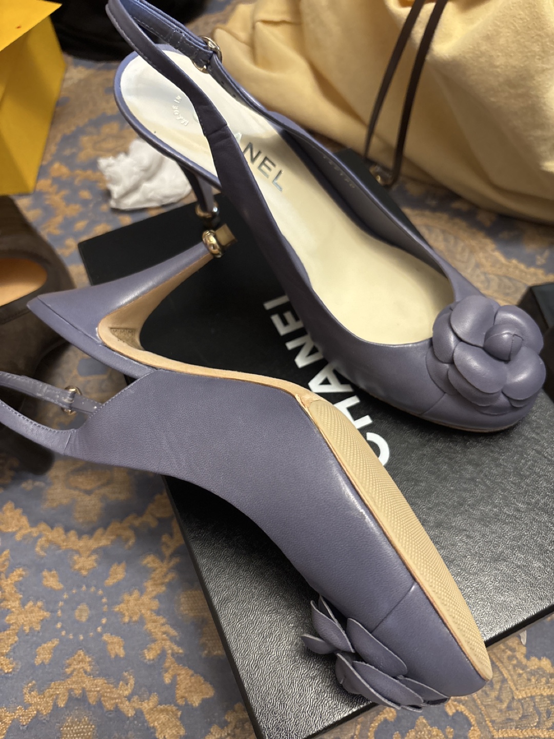 Chanel Slingback Heels - Size 37