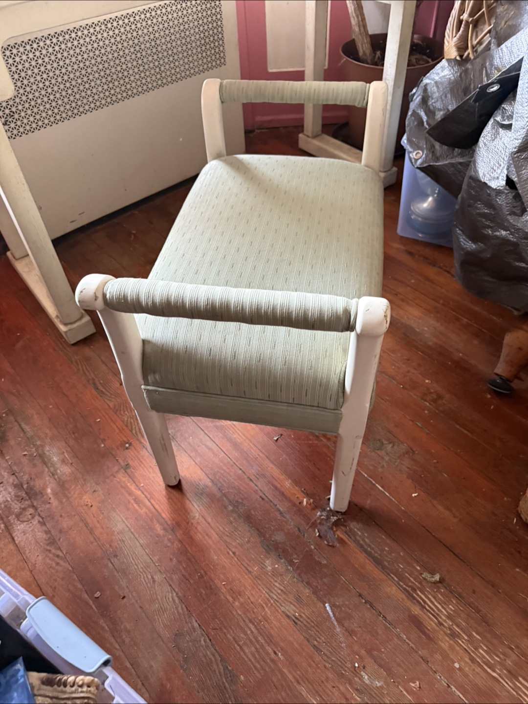 Upholstered Bench Vanity Seat - photo 4