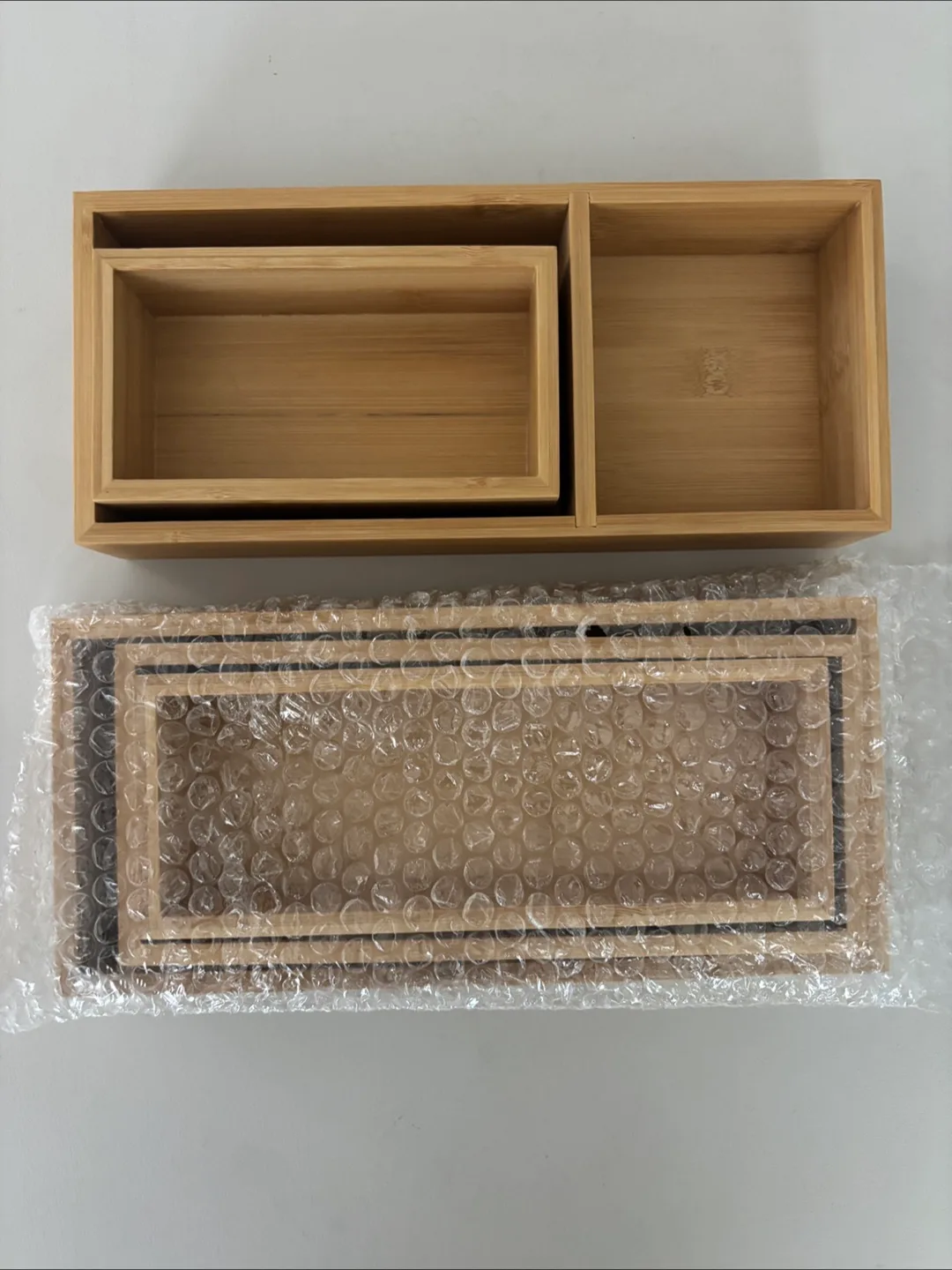 Bamboo drawer organizer thumbnail
