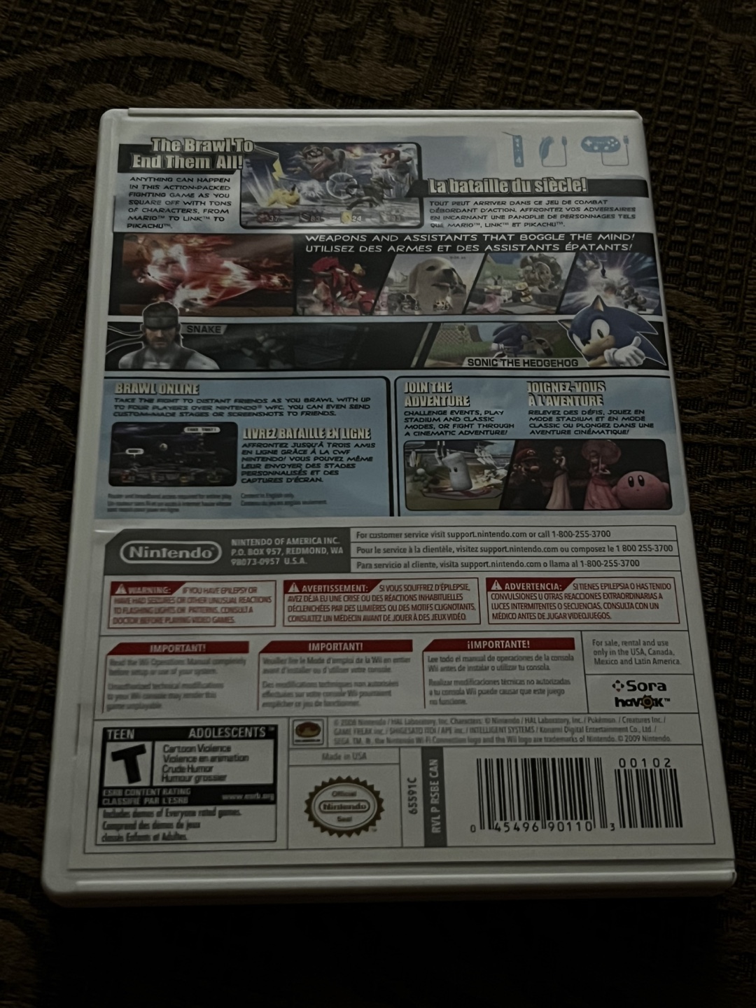 Super Smash Bros Brawl for Wii - photo 3