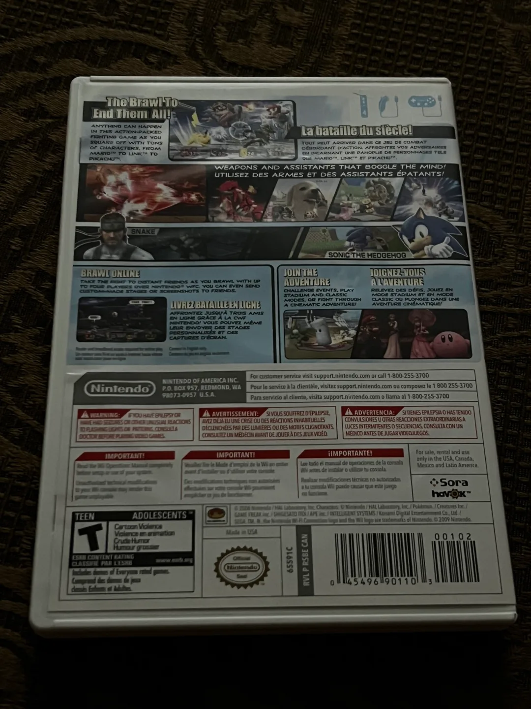 Super Smash Bros Brawl for Wii image indicator(3)