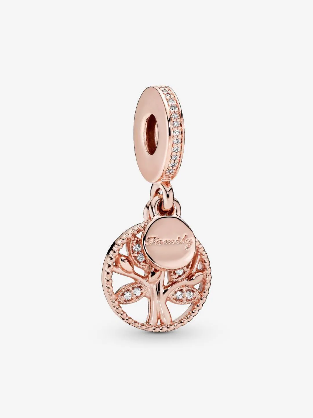 Pandora Family Tree Charm - Rose Gold thumbnail