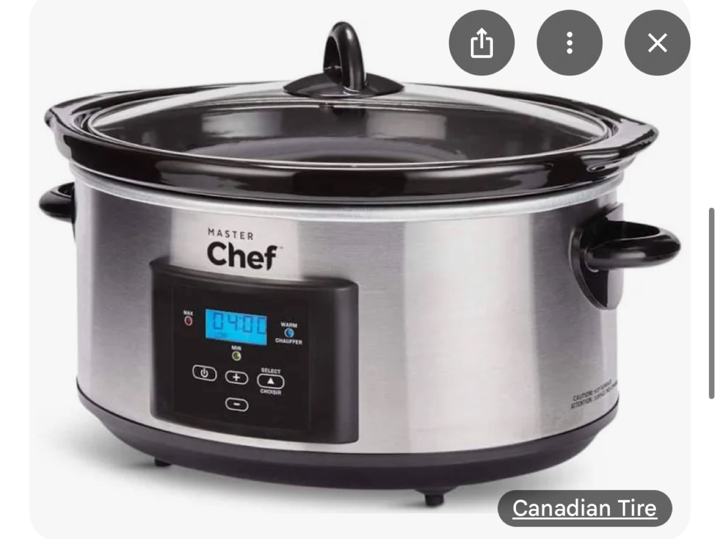 New Master Chef Slow Cooker