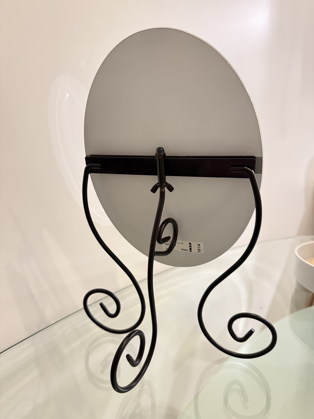 IKEA Table Mirror with Stand - photo 2