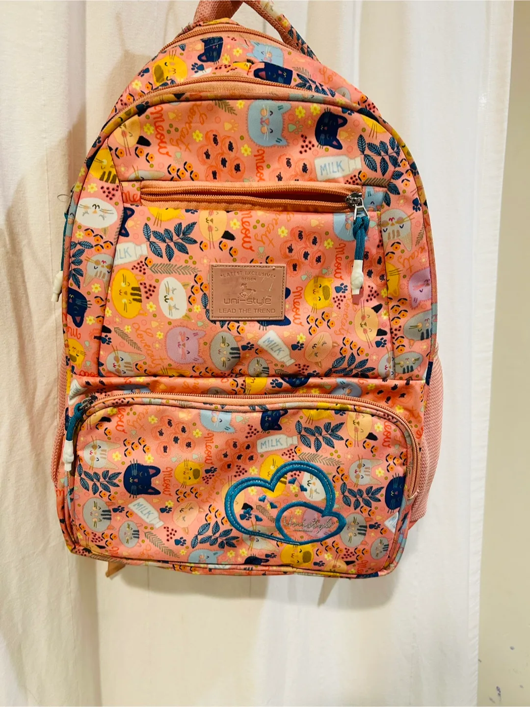 Uni-Style Backpack - Cat Print thumbnail