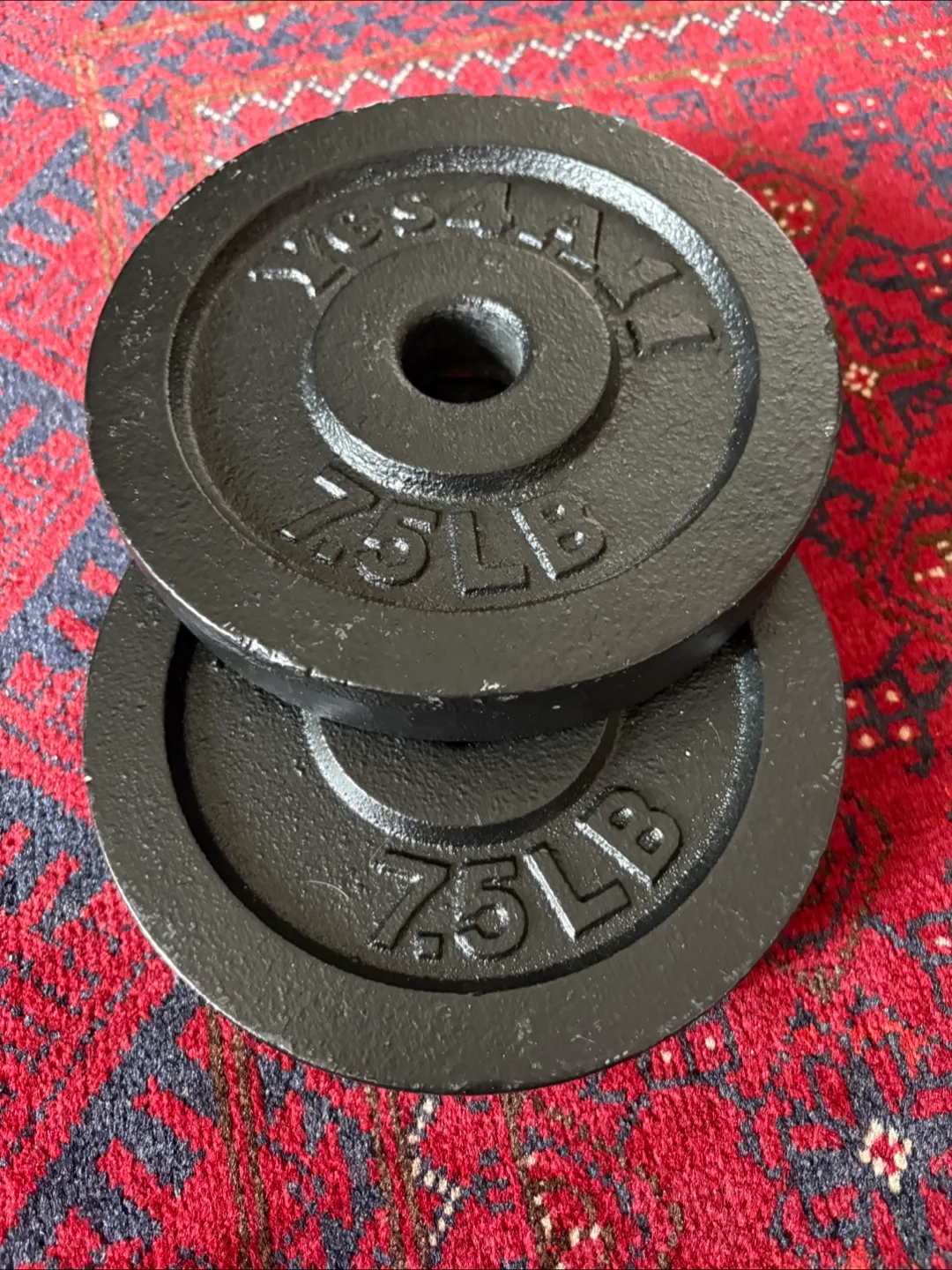 Yes4All 7.5 LB Weight Plates - Pair thumbnail
