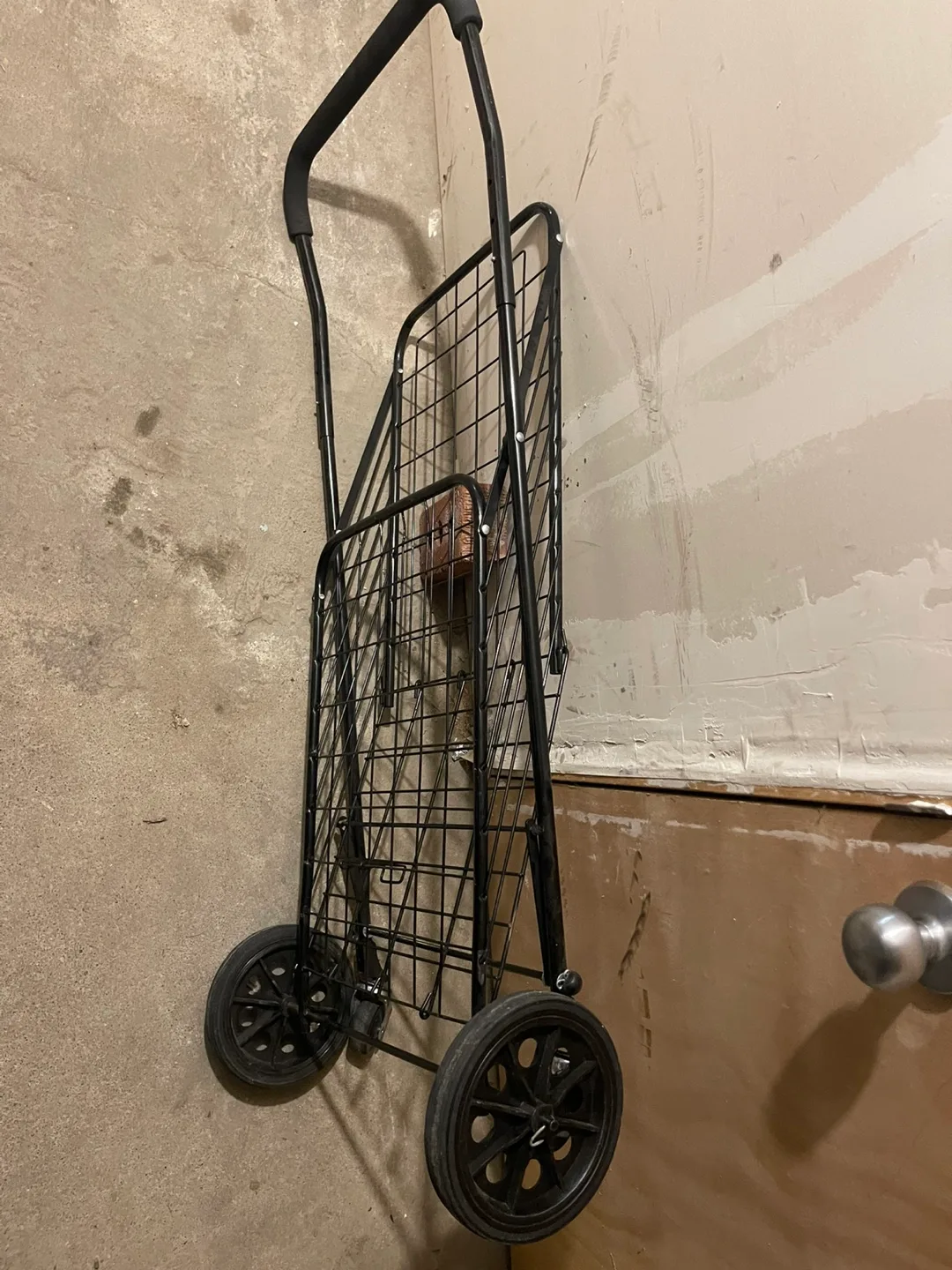 Folding Shopping Cart - Black image indicator(5)