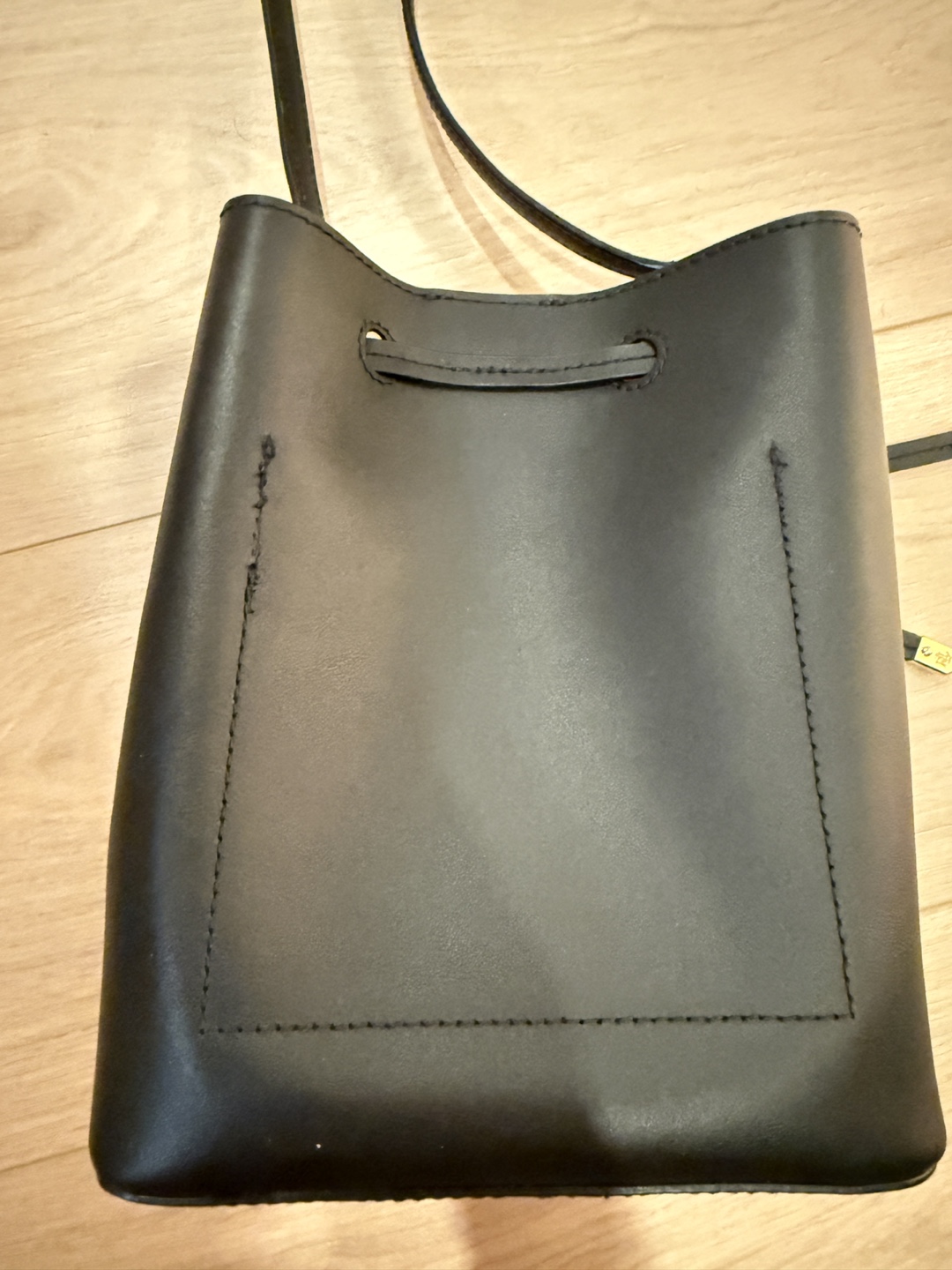Ralph Lauren Black Leather Bucket Bag - photo 2