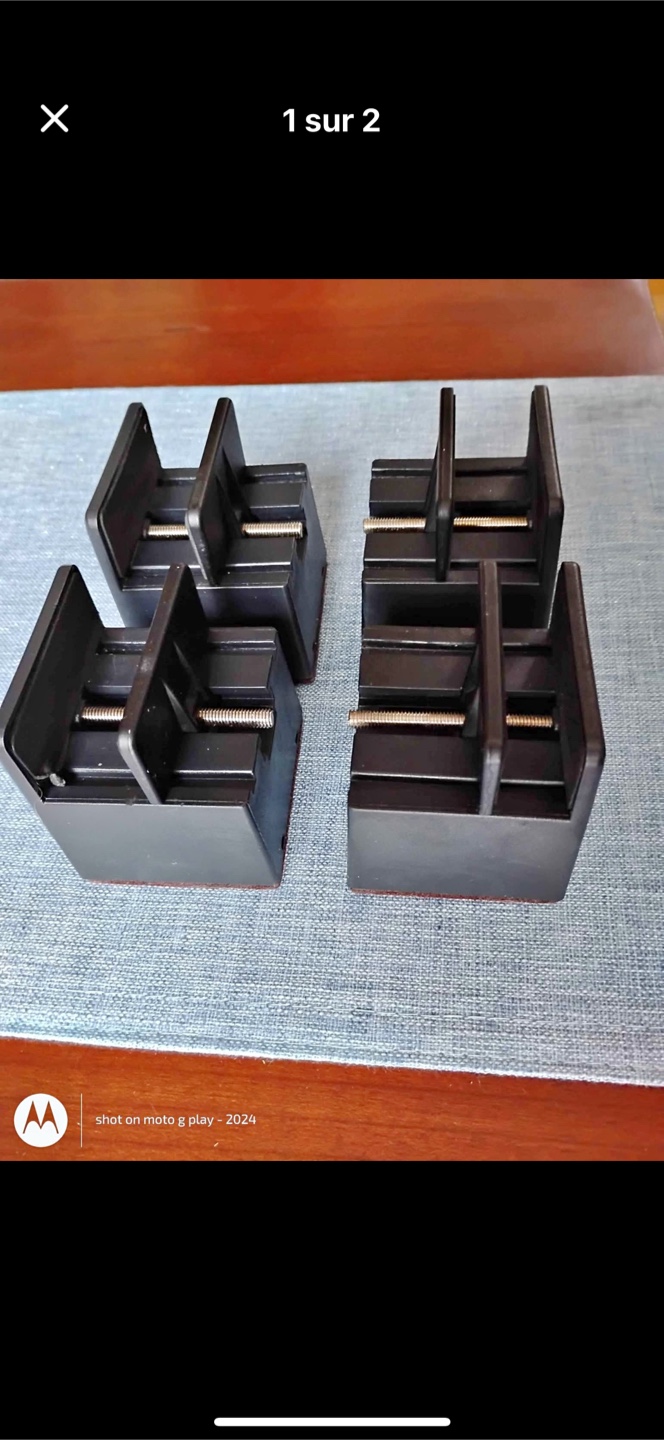 Bed Frame Risers - Set of 4