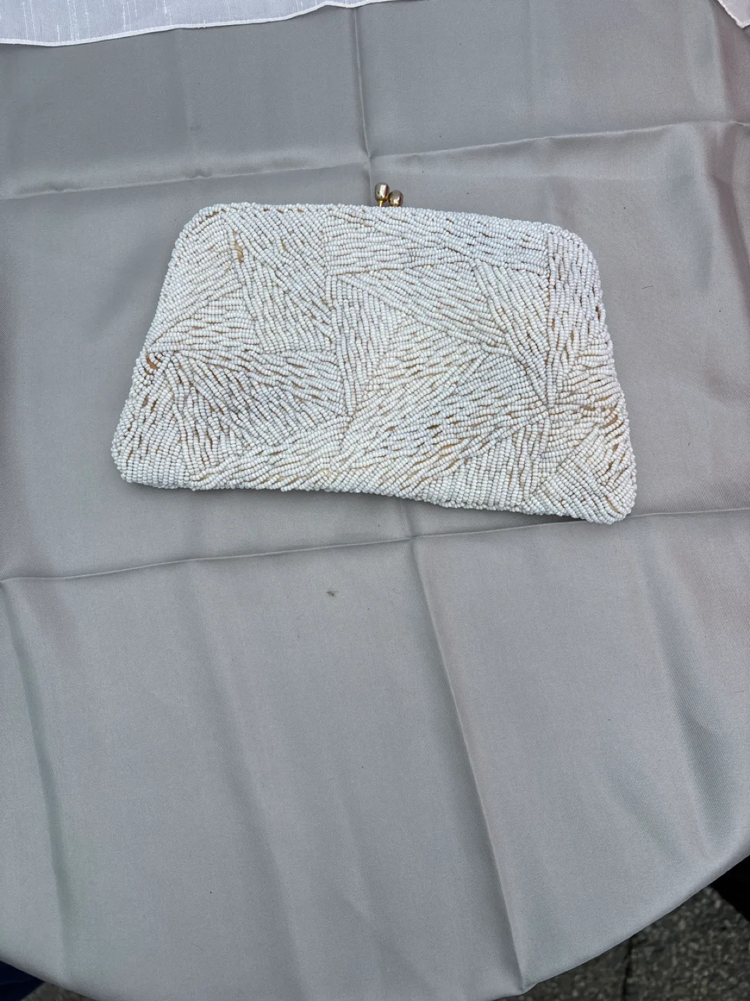 Goldco Beaded Clutch Purse - Vintage Style thumbnail